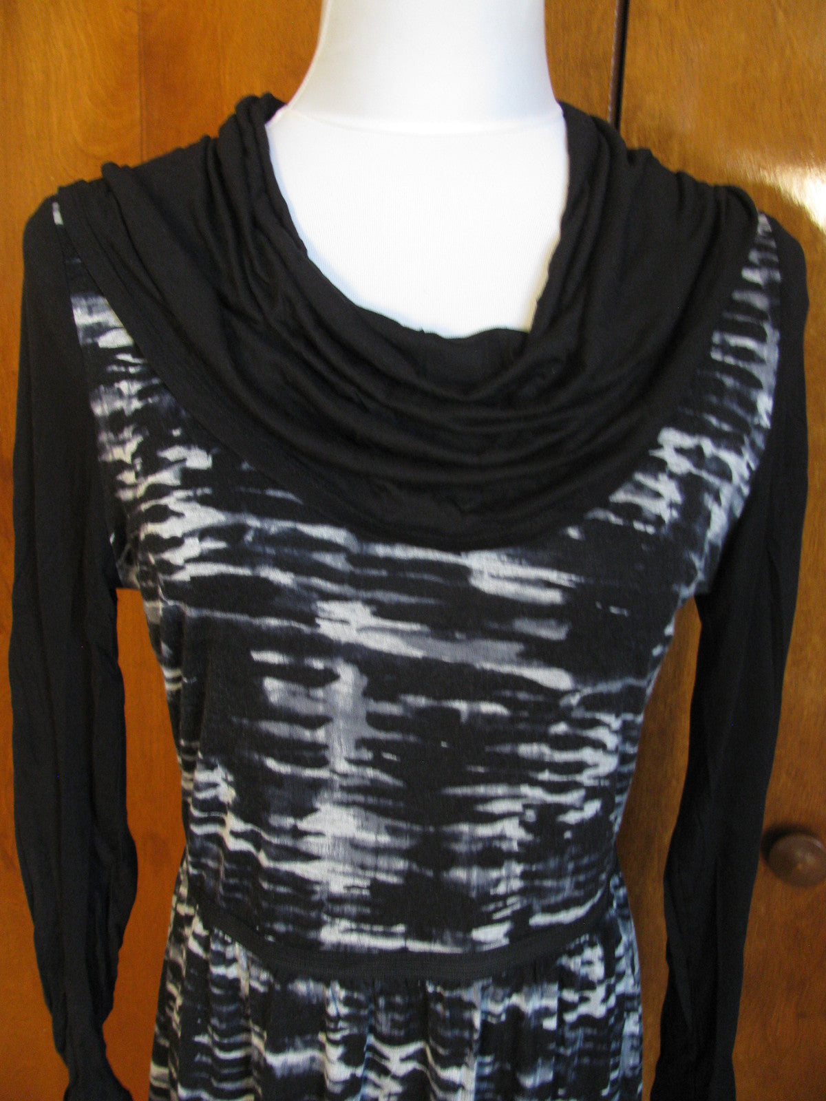 Kensie women’s heather grey combo lined dress Medium