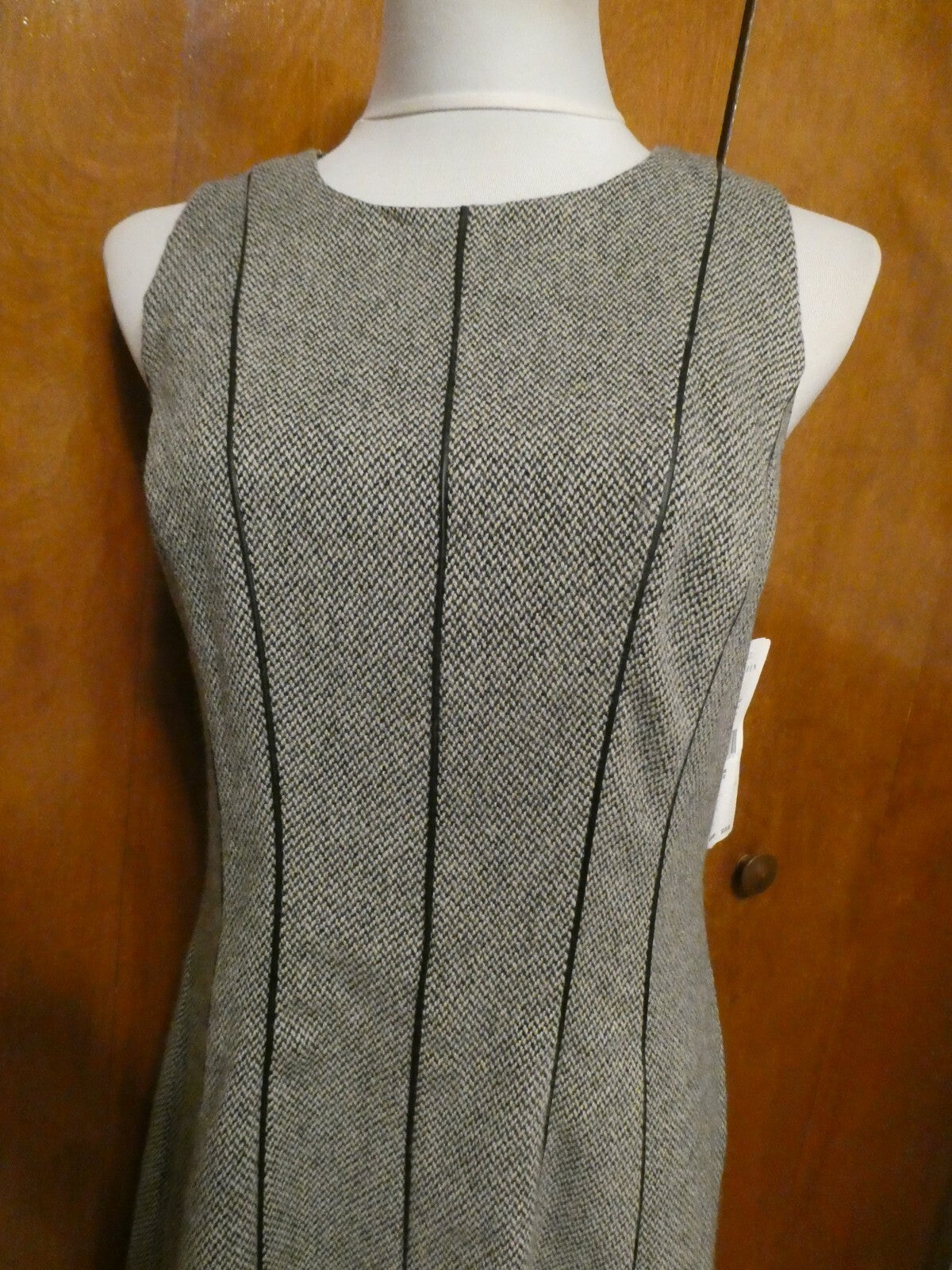 Ralph Lauren women's black/cream A-line dress size 10,12