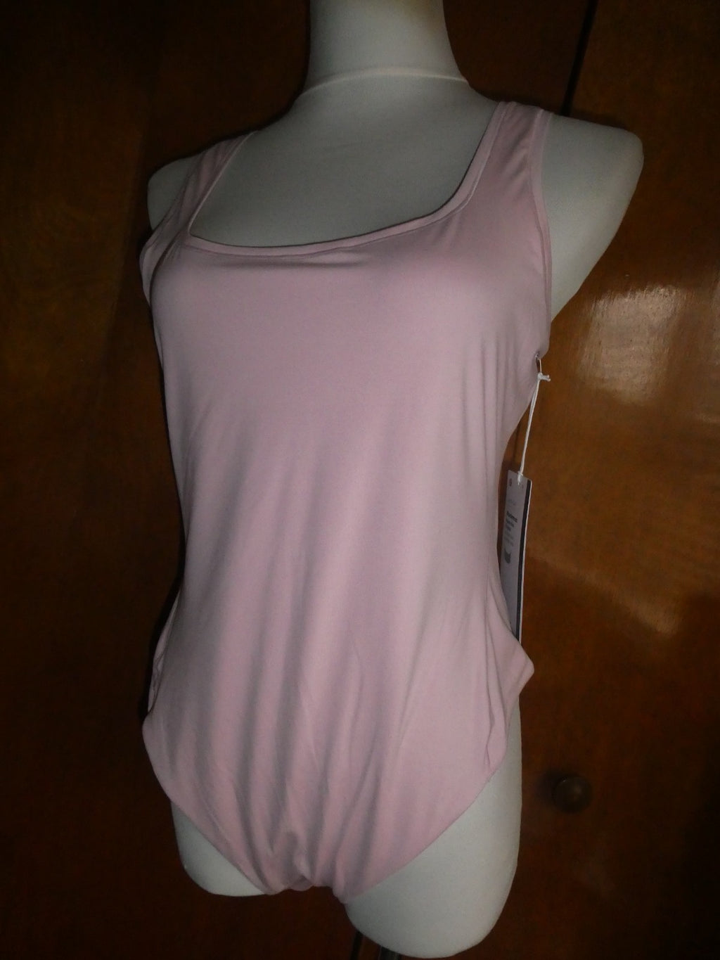 Lululemon Bodysuit Wundermost Soft Sleeveless PKHZ Pink Haze XLARGE