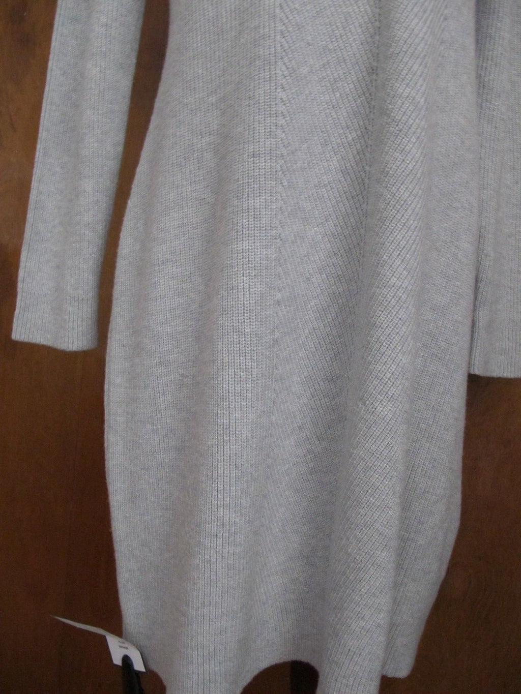 Ralph Lauren Women's Gray Classic Fit Cowl Neck Sweater Dress New