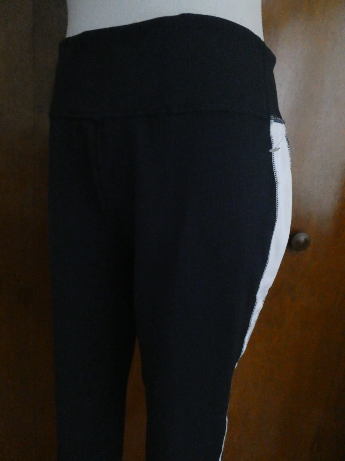 L-RL Lauren Ralph Lauren women's athletica stretch jogger navy size Large