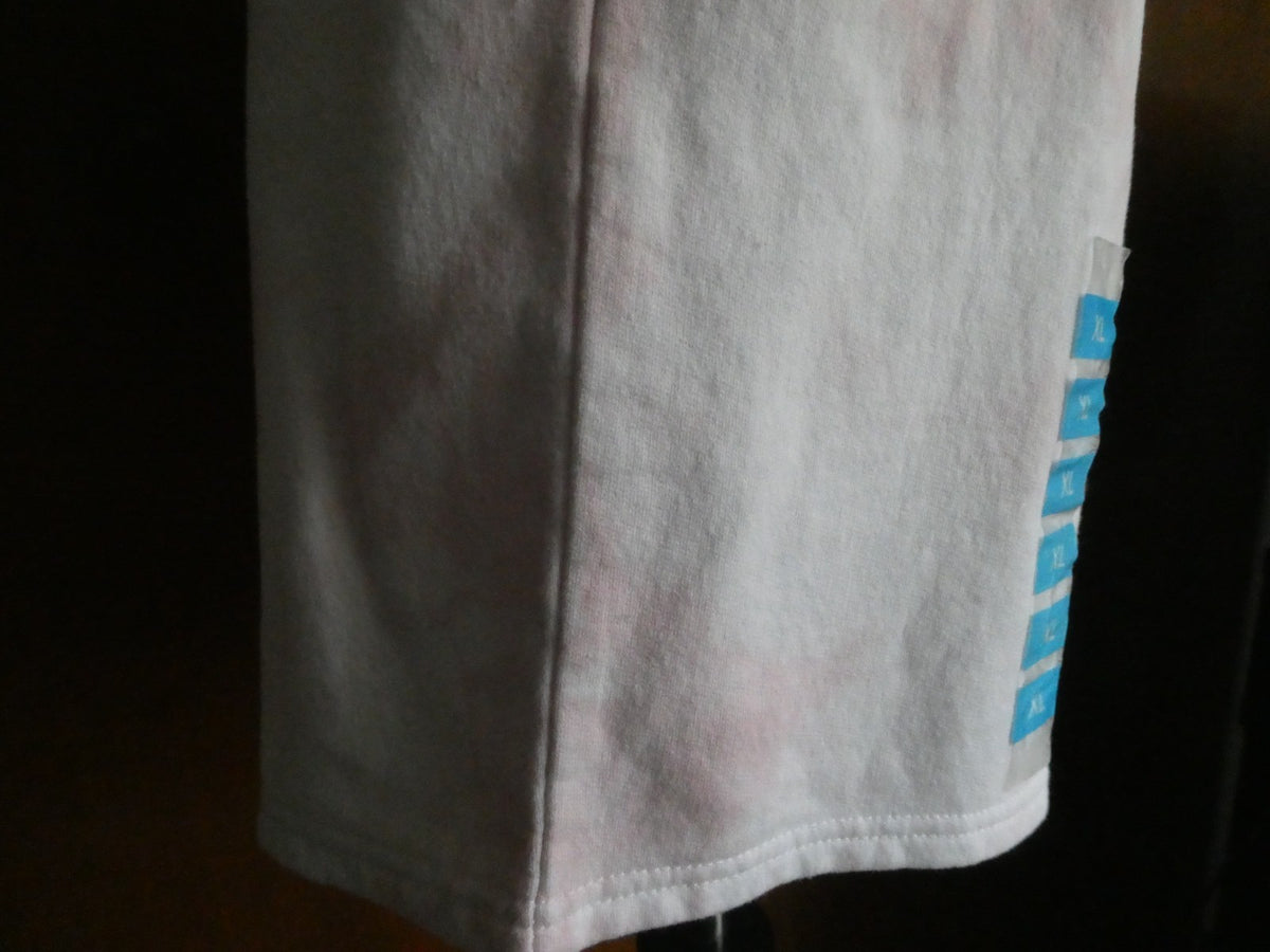 Peanuts Snoopy Tie Dye Shorts Women XL Pink NWT Drawstring Lounge Freeze NY