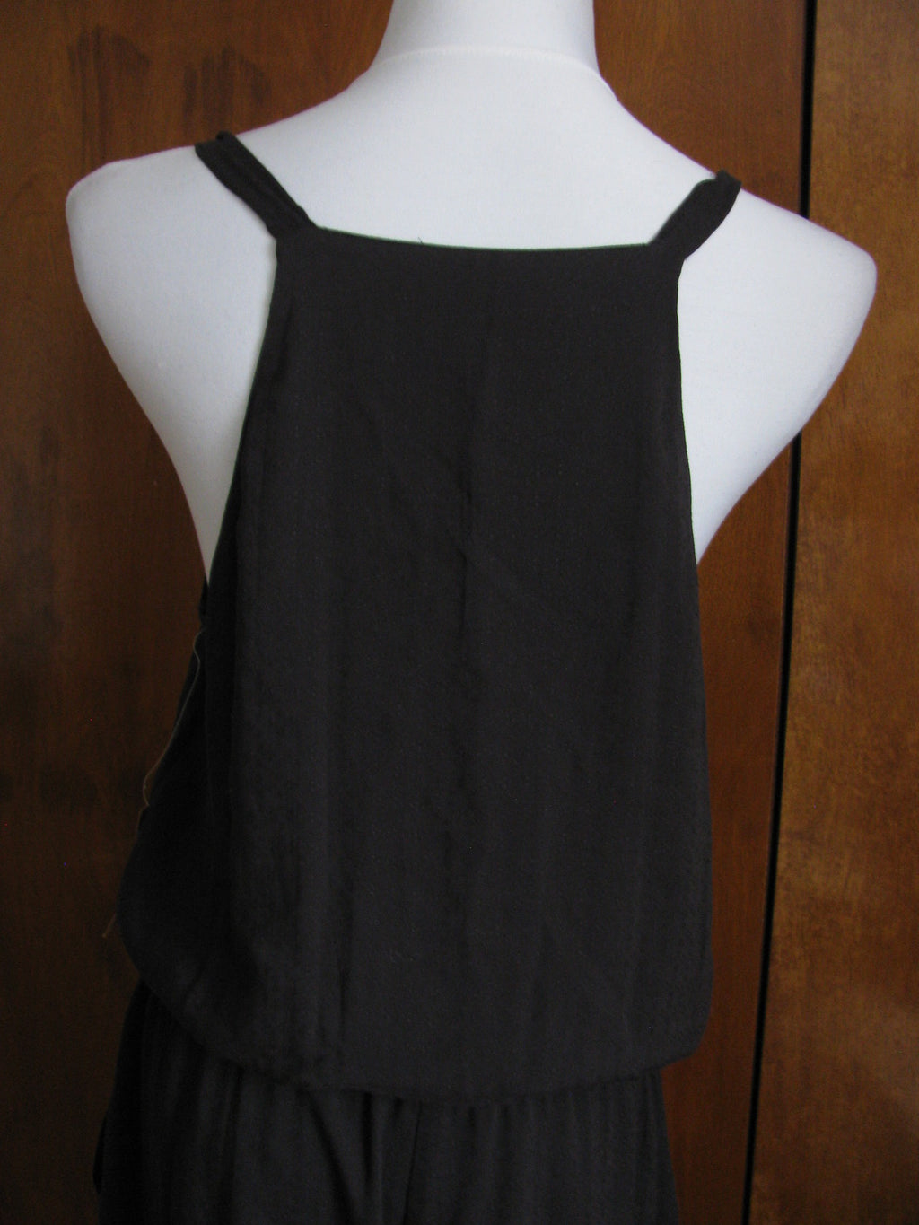 Rachel Roy women's black gorgeous viscose lined jumpsuit size 12 New