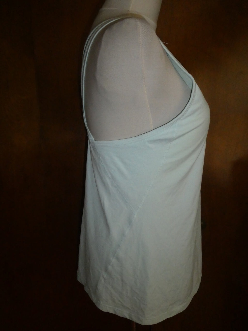 GapFit women's blue build in bra tank top size Large