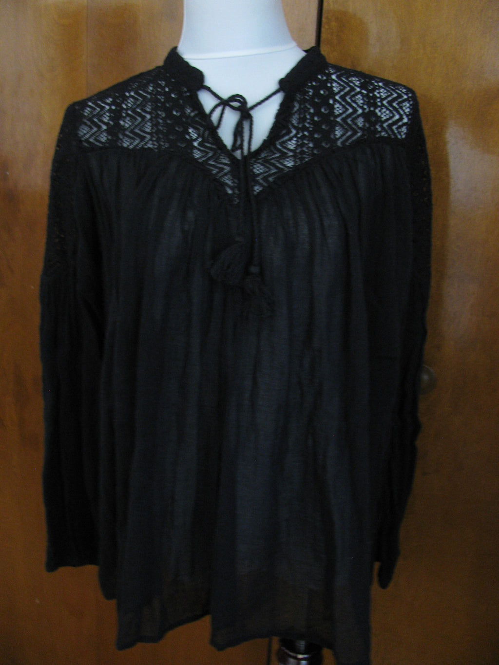 Denim & Supply women's black detailed top New