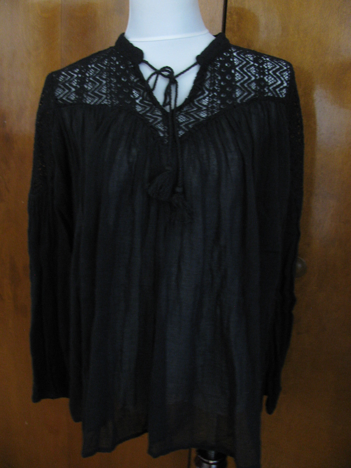 Denim & Supply women's black detailed top New