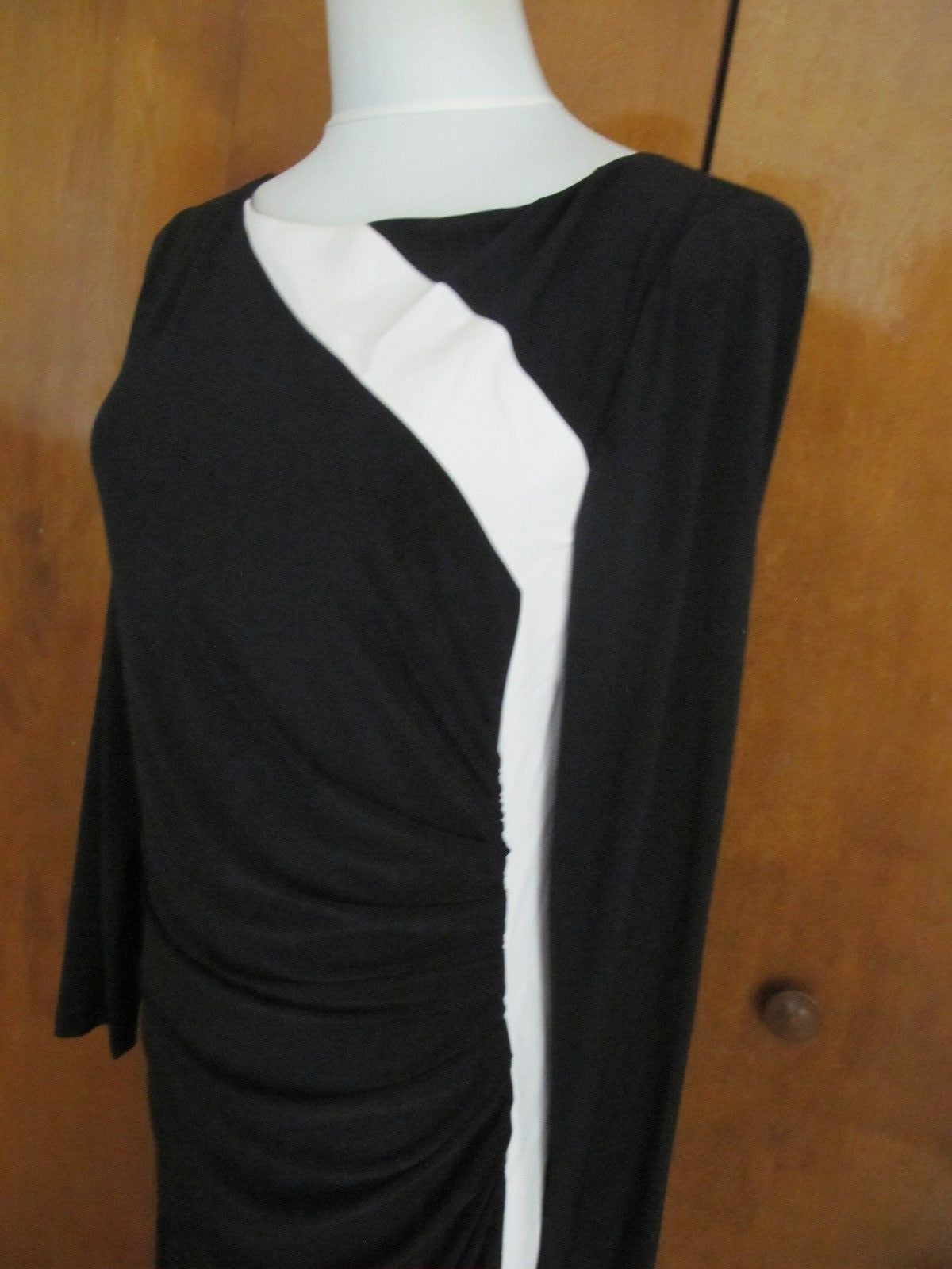 Lauren Ralph Lauren women’s black white NWT dress New