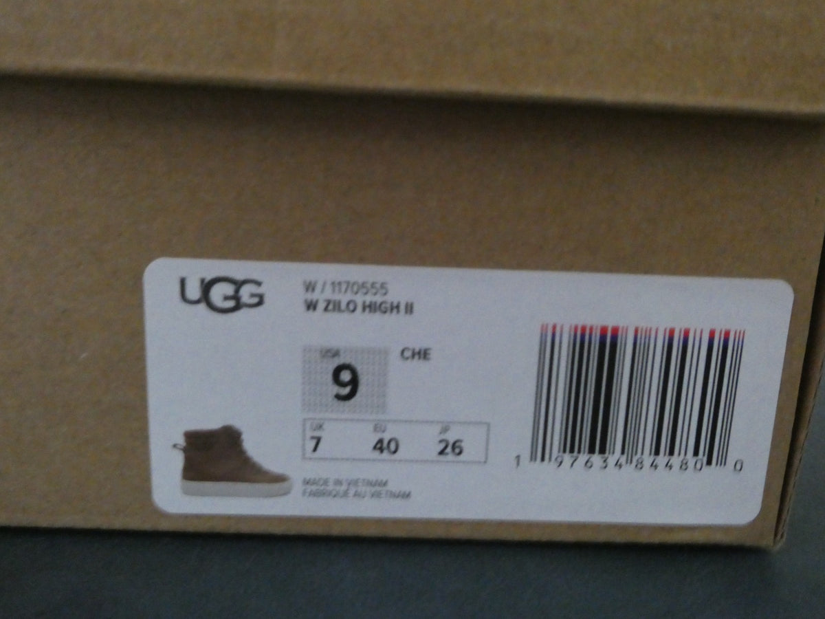 UGG Women’s Zilo High II Chestnut Waterproof Sneaker Boots Size 8, 9, 11 New