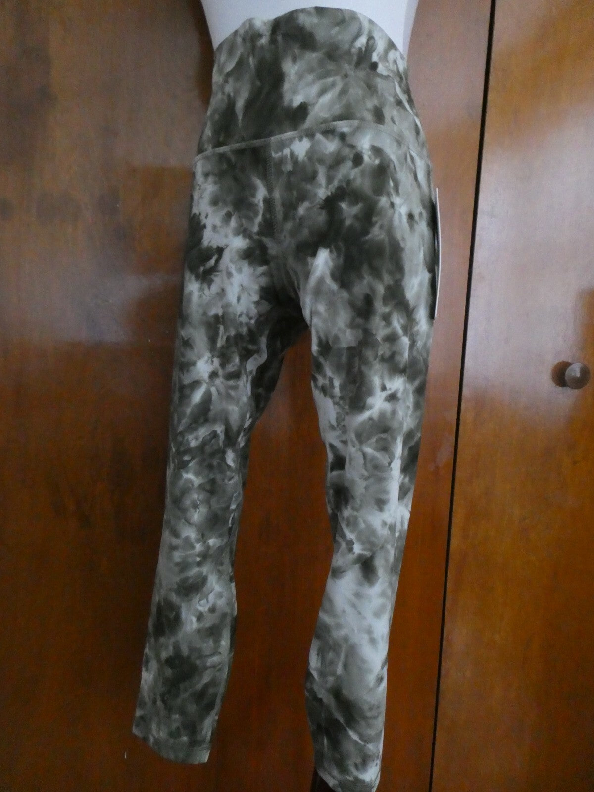 Lululemon Align Running Pants Tight 25" Green Tie Dye Size US 12, US 18