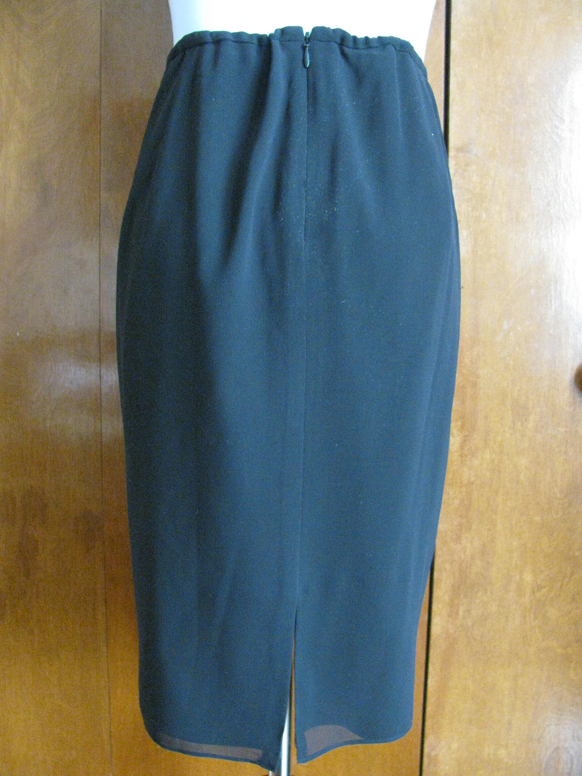  Nine West women's lined black skirt size 14 