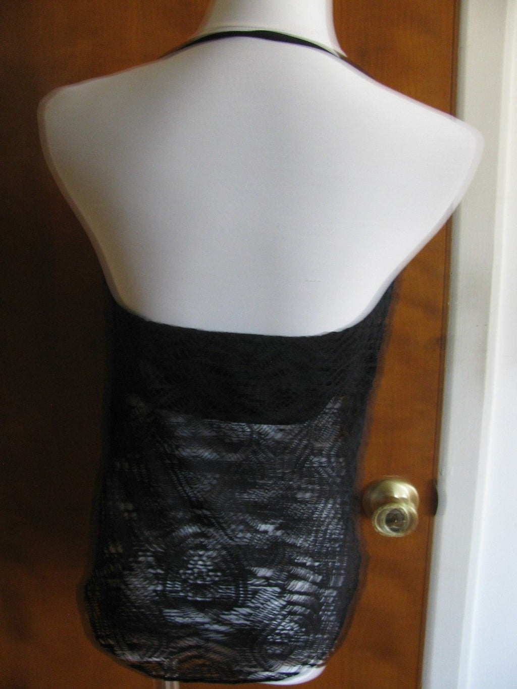 Ralph Lauren black detailed bedding suit top size 12 NWT