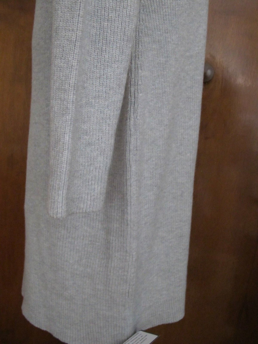 Ralph Lauren Women's Gray Classic Fit Cowl Neck Sweater Dress New