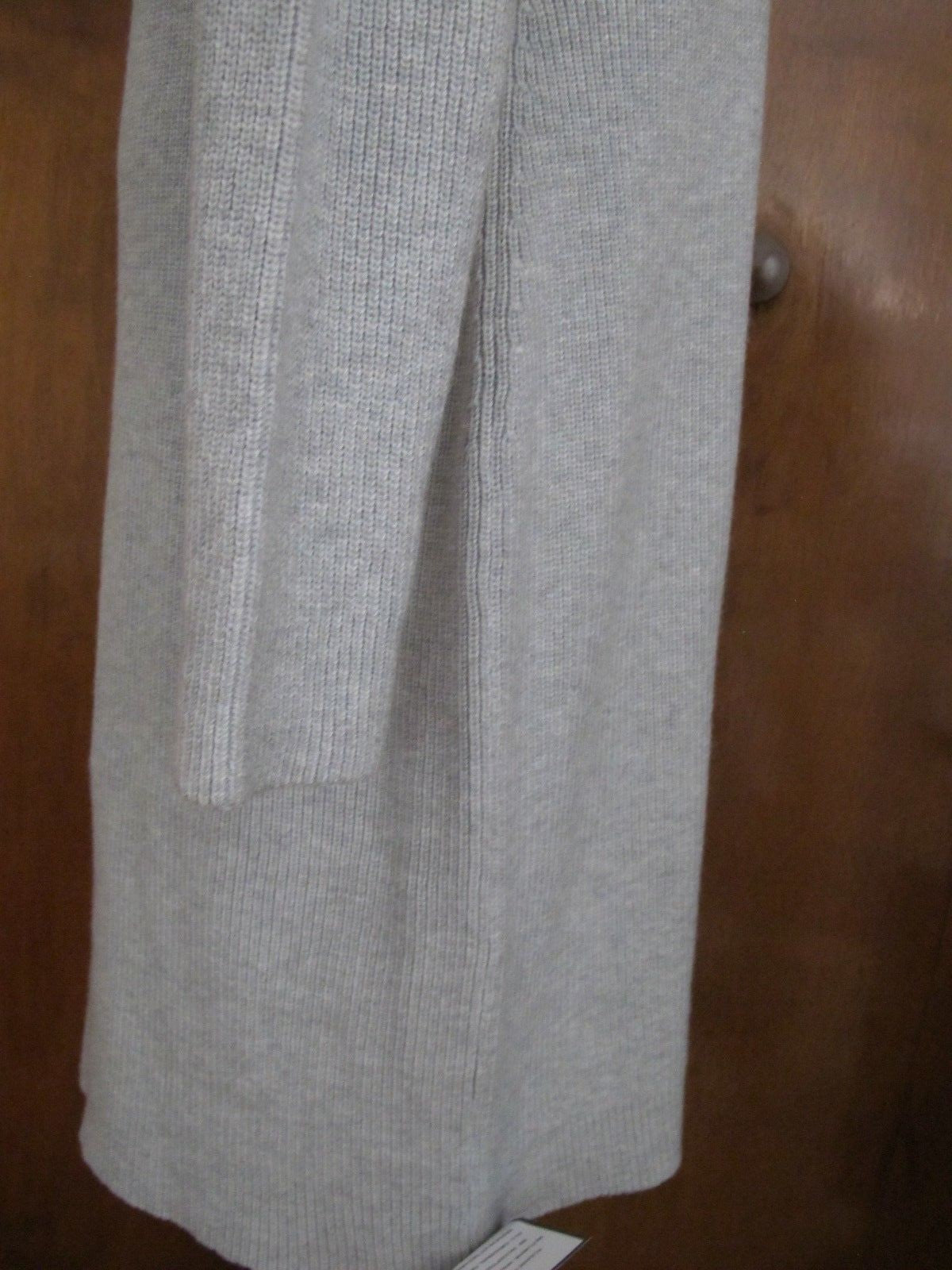 Ralph Lauren Women's Gray Classic Fit Cowl Neck Sweater Dress New