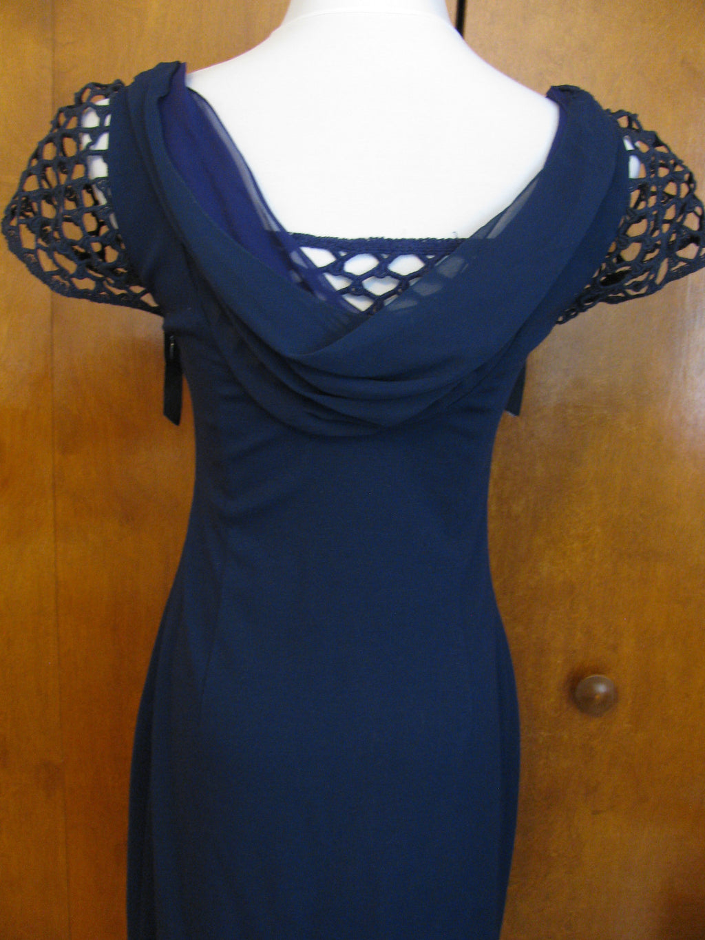 Elie Tahari Sheena Women’s Navy Evening Dress New