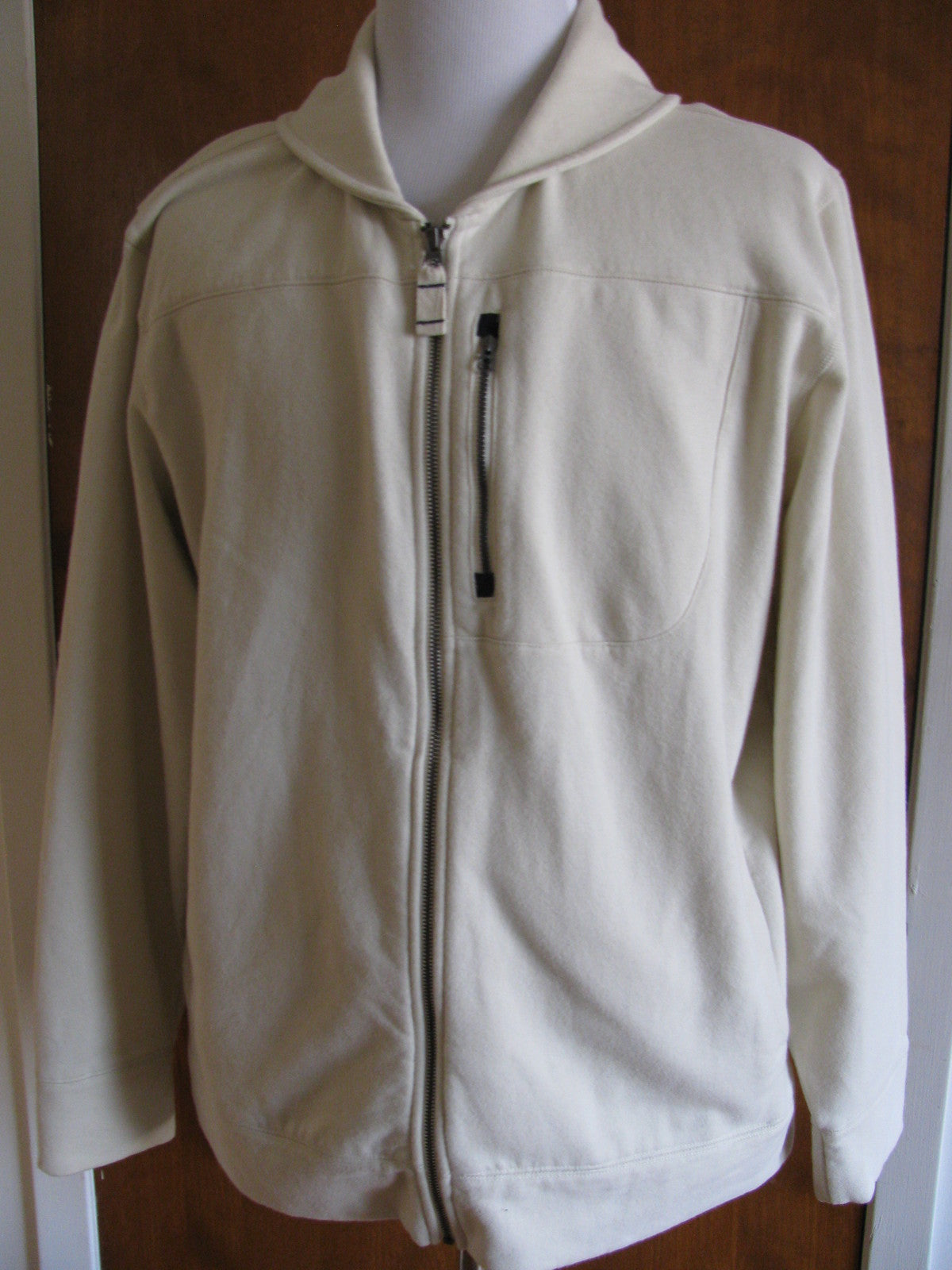 Nautica Jeans men's bone white seasonal cotton polyester color pullover XXL New 