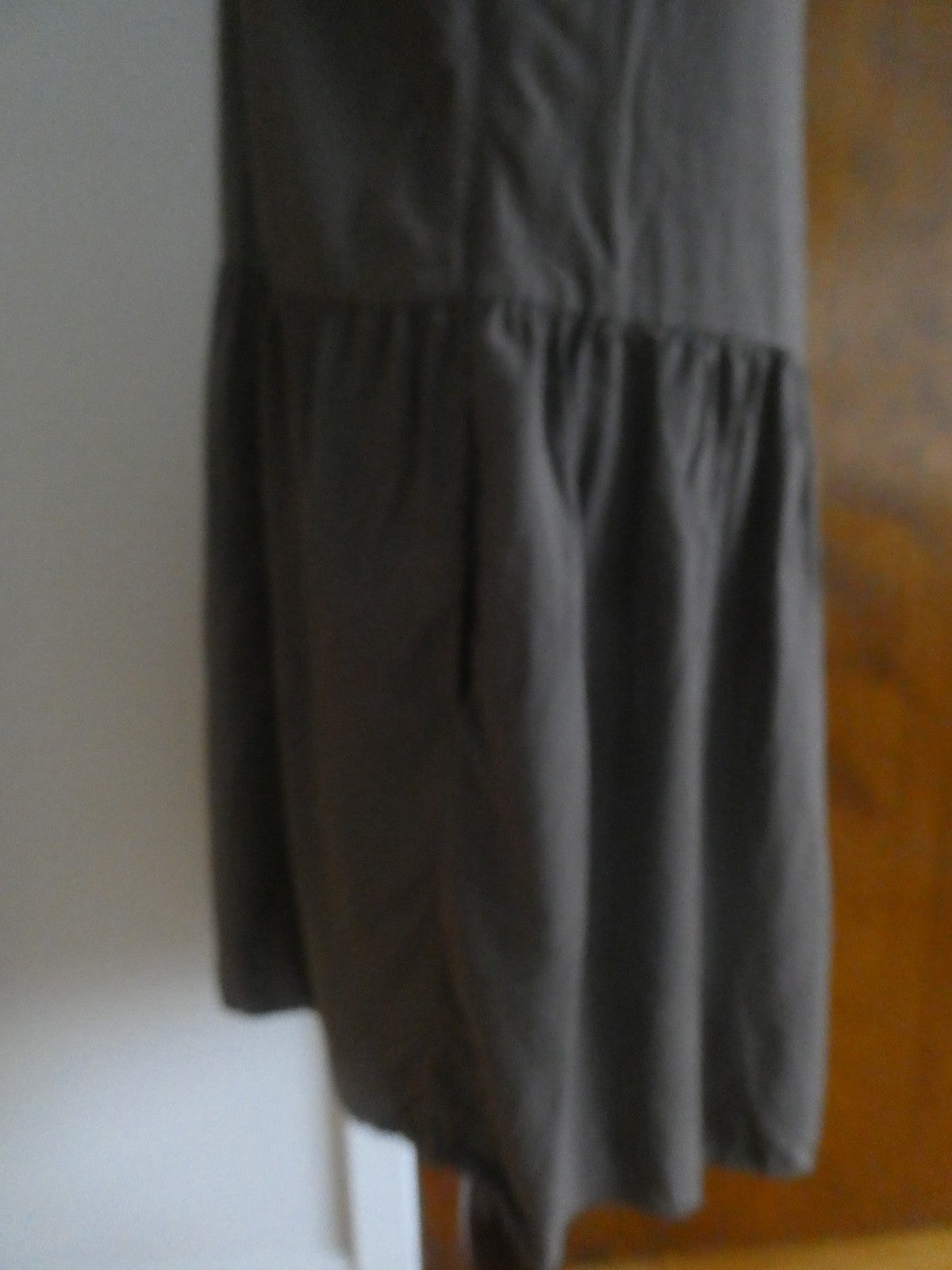Unit QLO women's light brown 100% rayon summer dress size Large