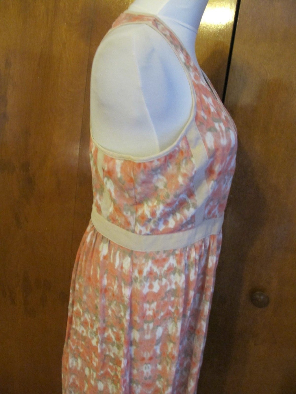 Calvin Klein Women's Multi Color Maxi Detailed Dress Size 10 NWT