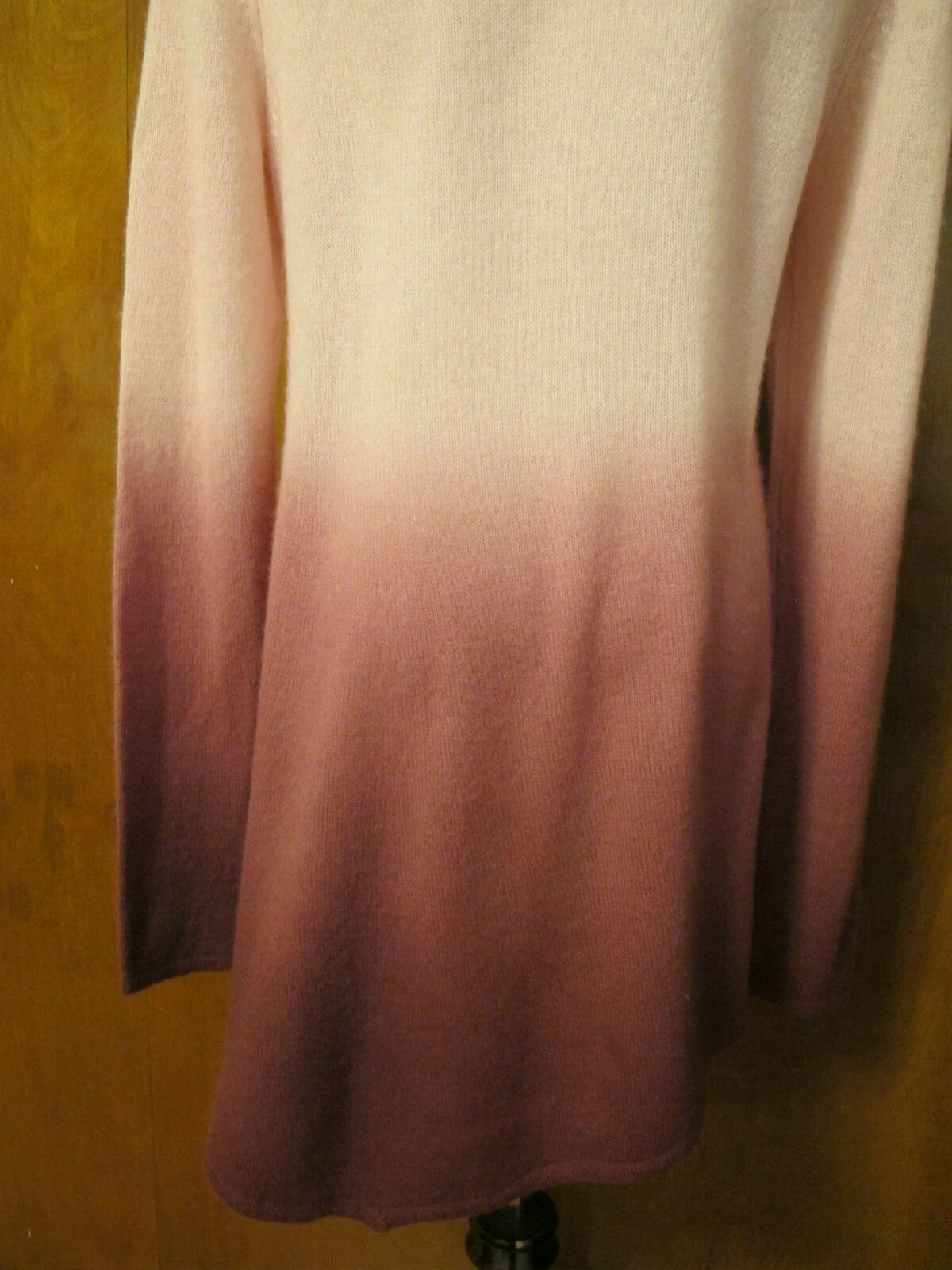 Lord &Taylor Women's multi color cashmere sweater XL