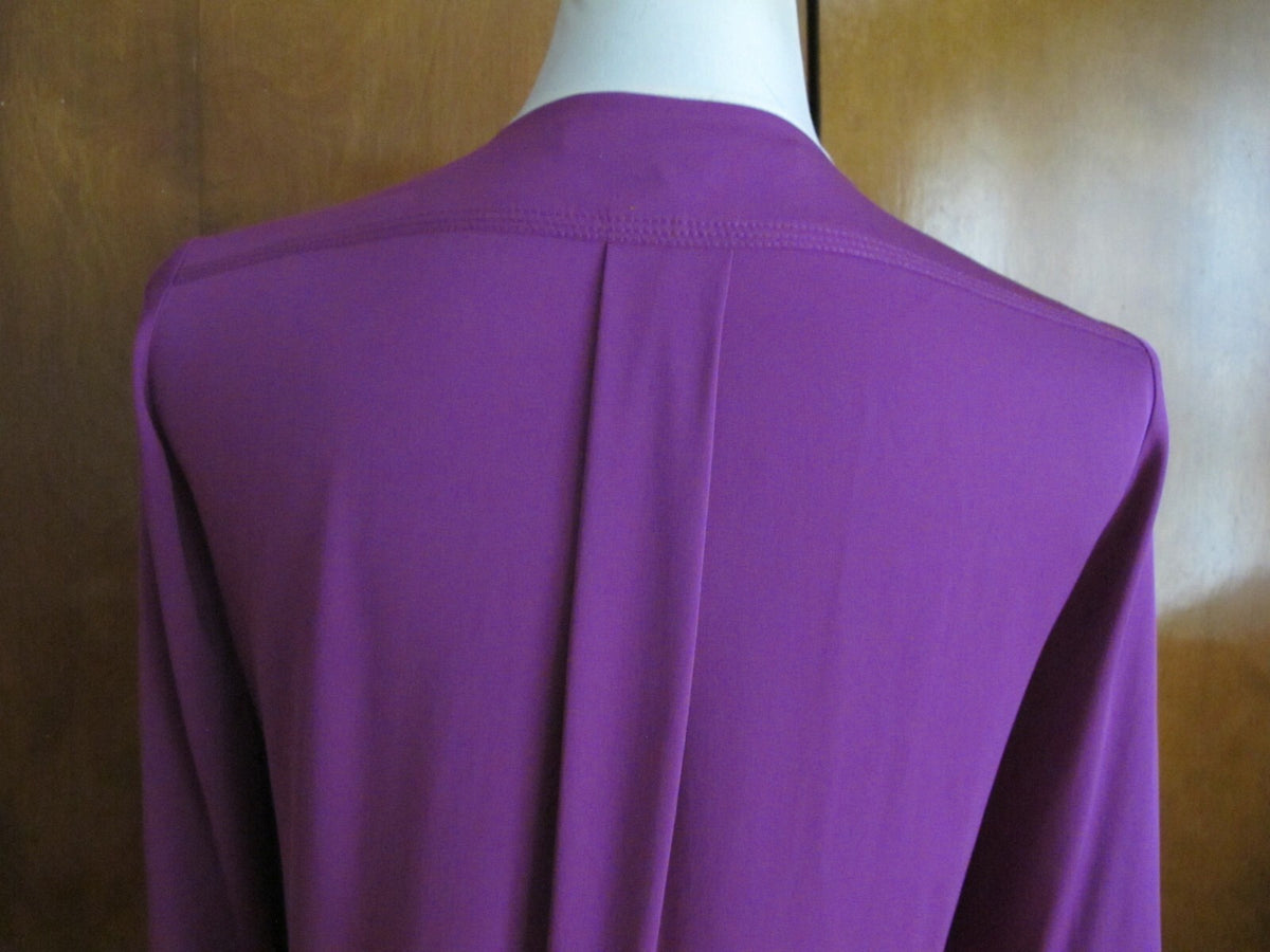 Diane von Furstenberg Evening silk purple top/blouse Size 4