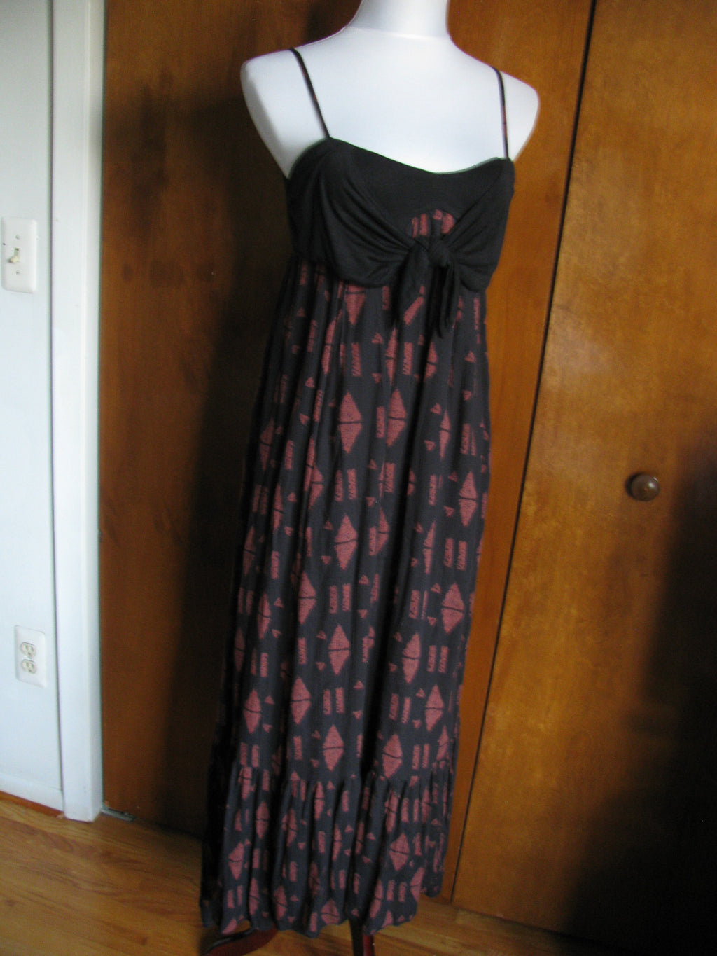 Free People women’s black combo maxi dress Sz. XS, S, M, L