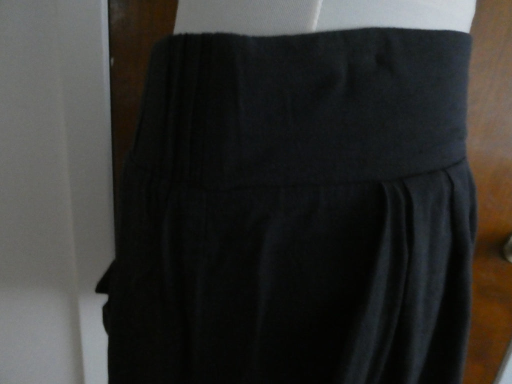 Free People Women Black Oversized Pocket Shorts Large Boho Lounge Pull On NWT