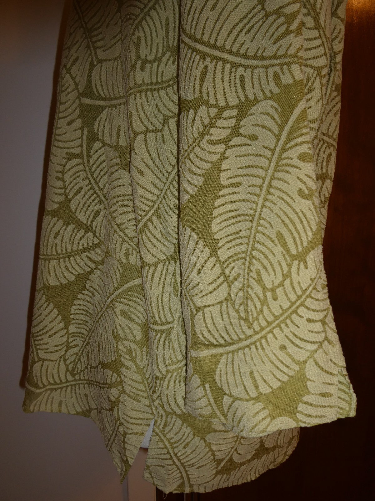 ALFRED DUNNER Women's Green 3/4 Sleeve Blouse Size 12
