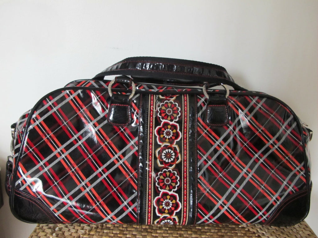 Vera Bradley Frill Women's Vinyl Multicolor Travel Bag 
