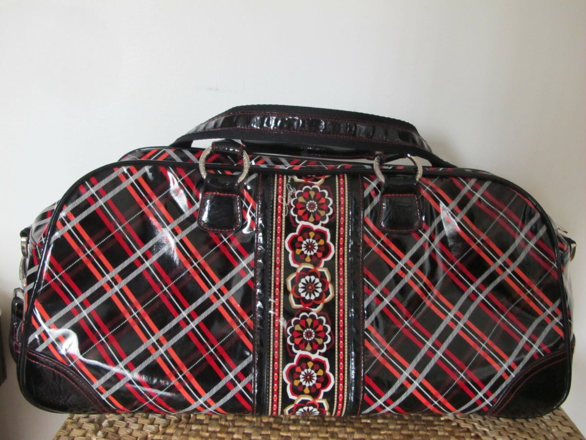 Vera Bradley Frill Women's Vinyl Multicolor Travel Bag 