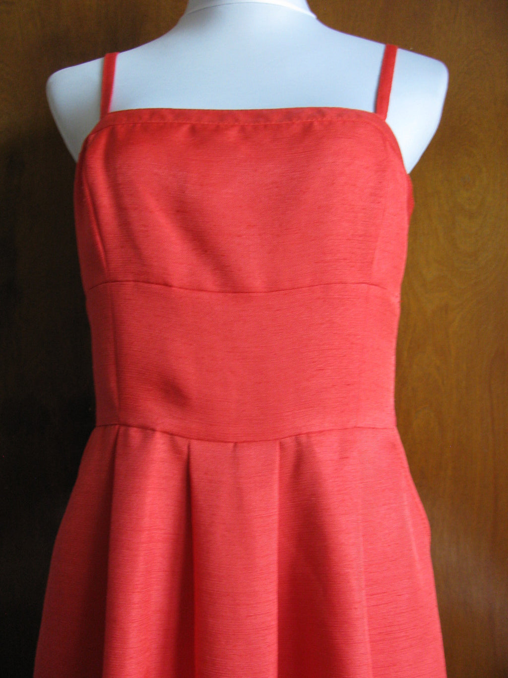 Rachel Roy women's stylish red dress size 12 retail value $119 NWT