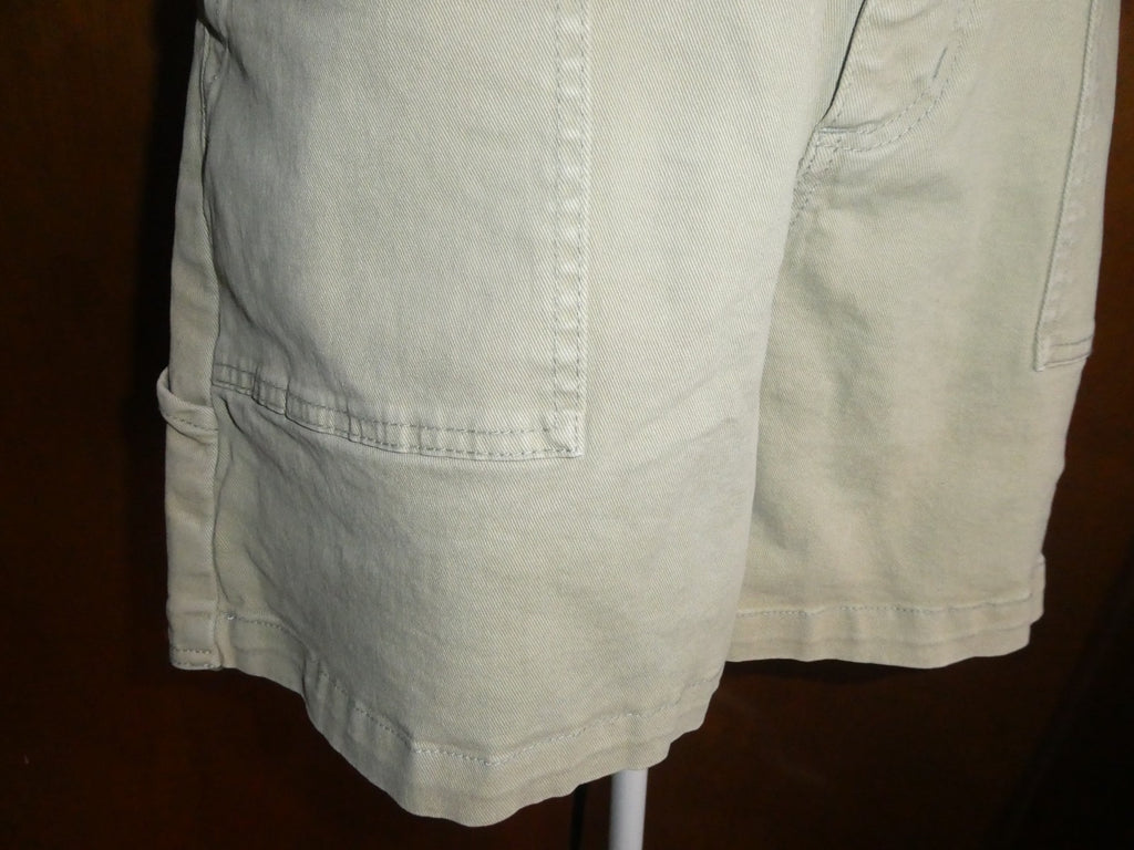 U.S. Polo Assn Women Bermuda Shorts Size 16 High Rise Khaki Style 216652YA