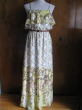 Joie  Women's Silk Maxi Long Lined Evening Dress Small NWT