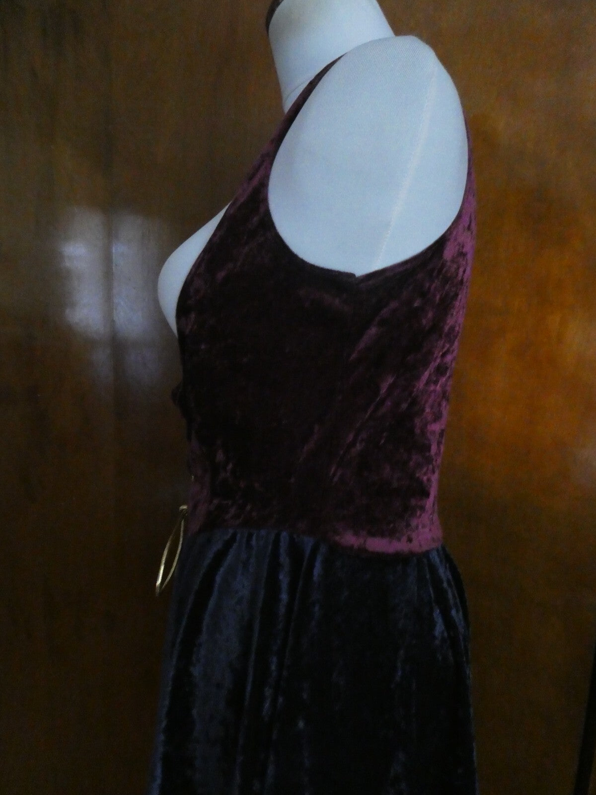 California Costume Collections Navy/Burgundy Halloween Dress Size Adult Large