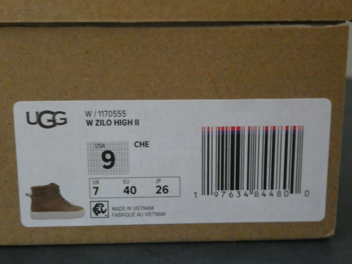 UGG Women’s Zilo High II Chestnut Waterproof Sneaker Boots Size 8, 9, 11 New