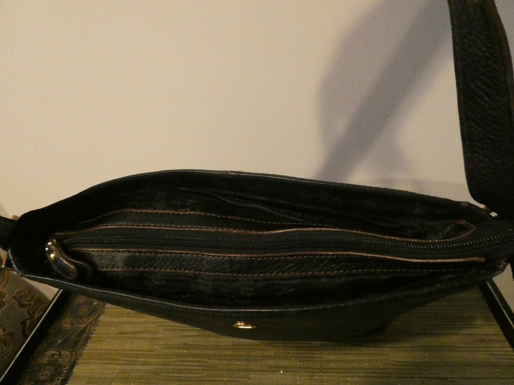 Etienne Aigner Women's Genuine Leather Hobo Handbag Purse