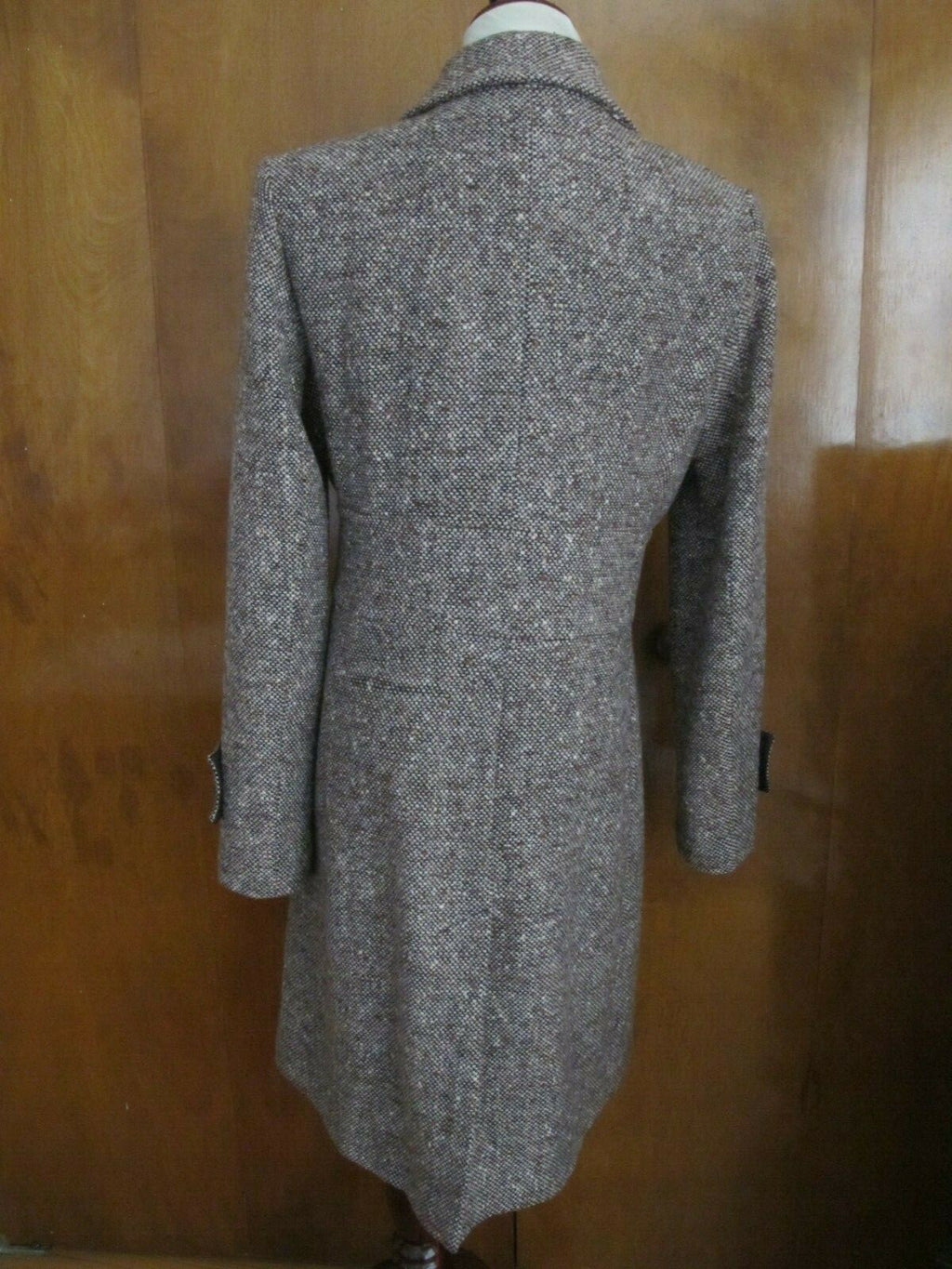 New York & Company Women’s Brown multi Color Basic Jacket Coat Size 4