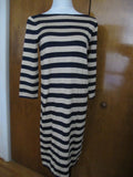 Ralph Lauren women's navy gold NWT dress size medium