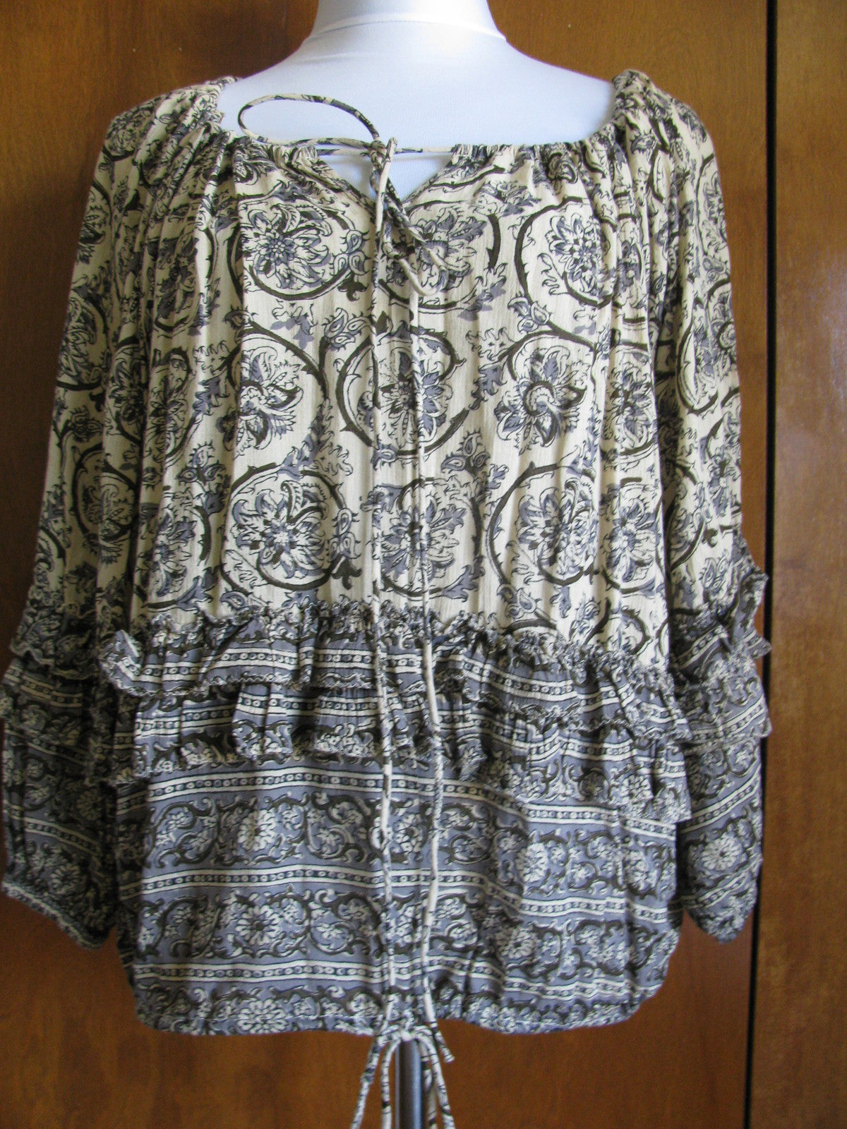Denim & Supply women’s cotton viscose colored top Medium