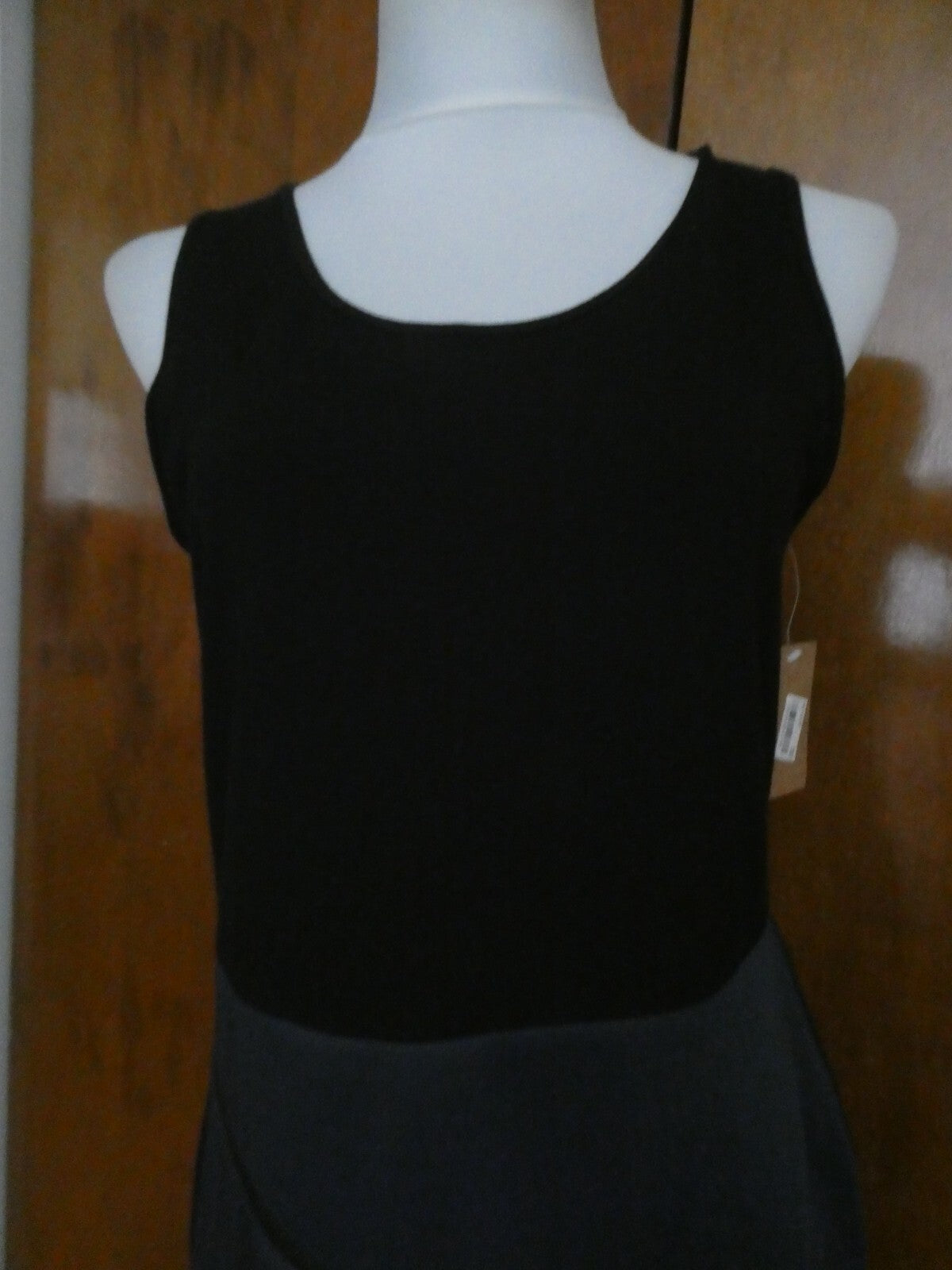 Rachel Roy women's stylish detailed black/navy dress size Xlarge (fits Large)