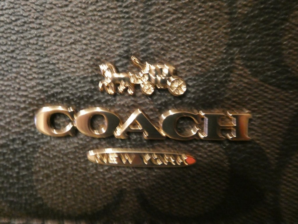 COACH Mini Brynn Women’s Brown/pink Signature Canvas Crossbody Bag Style# C5592