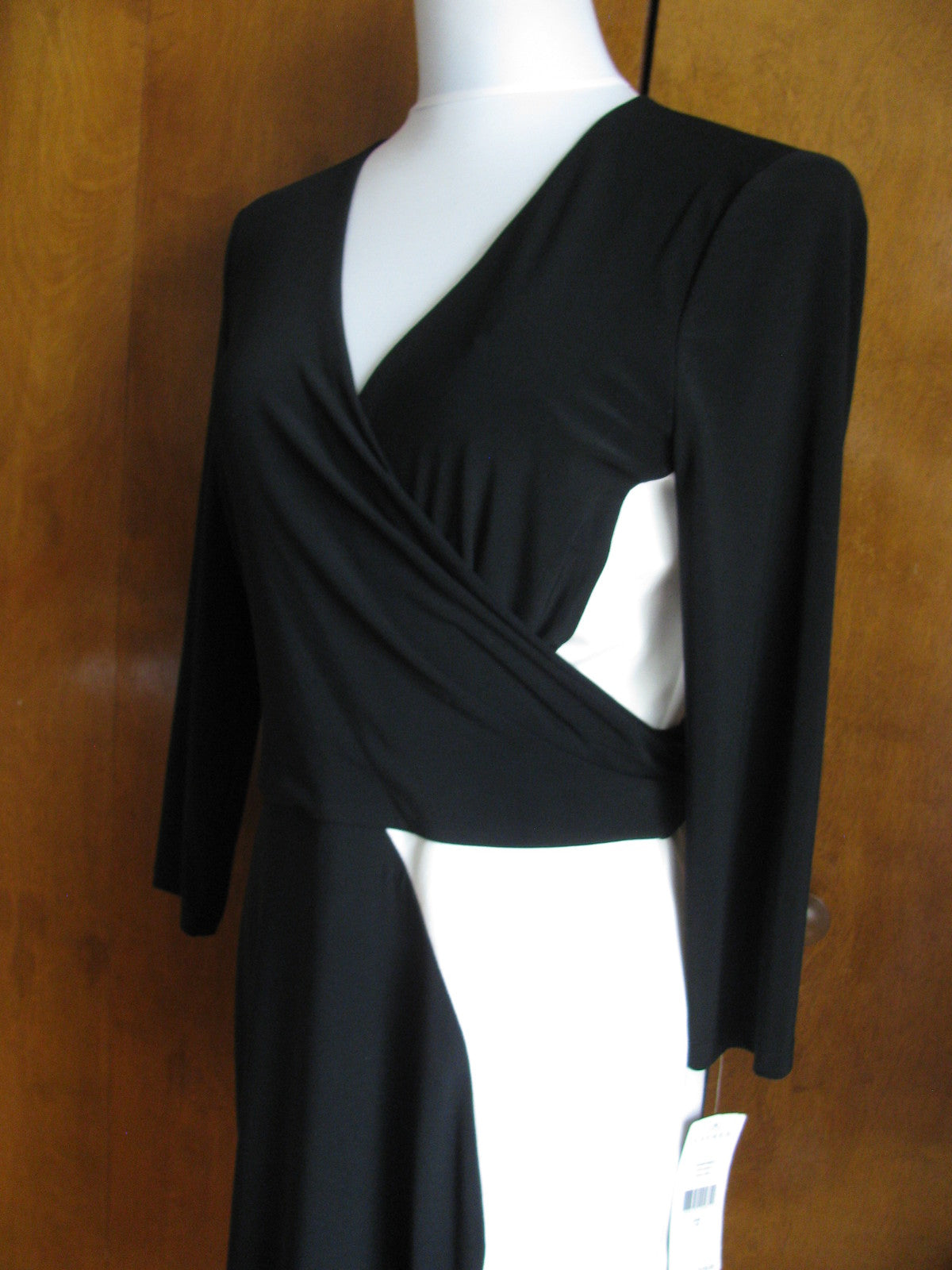 Lauren Ralph Lauren women’s black, white long sleeves dress 10