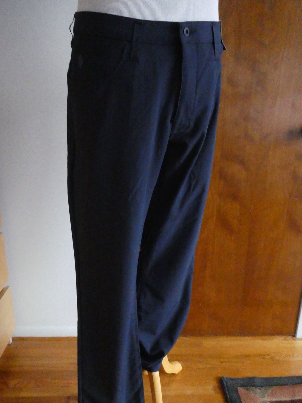 U.S. Polo Assn Men Slim Straight Active Stretch Pants 40x32 Navy CUNV 11D391NA
