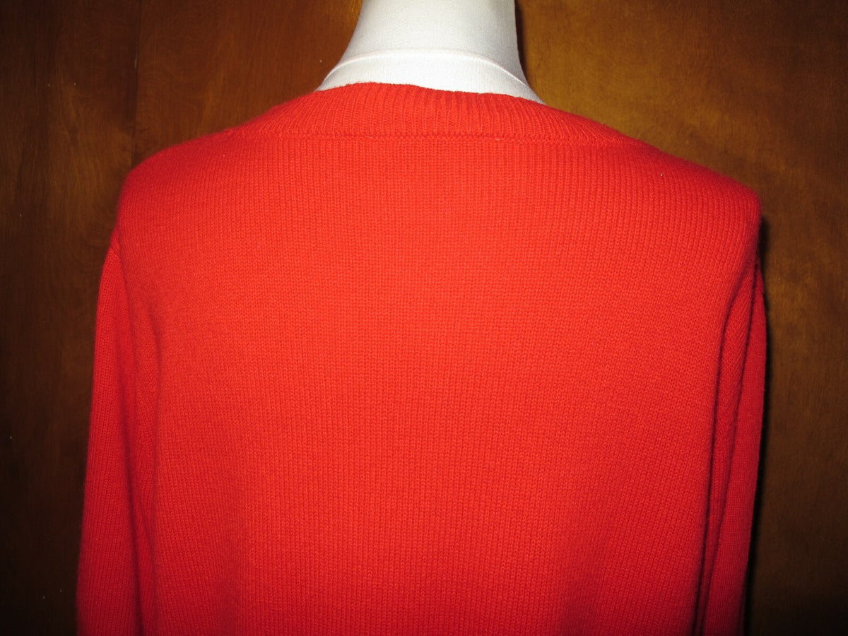 Lord &Taylor Women's red cashmere sweater