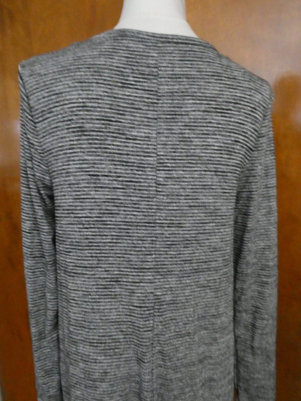 Gap Women's A-Line Black/Gray Long Sleeves Dress Size XLarge