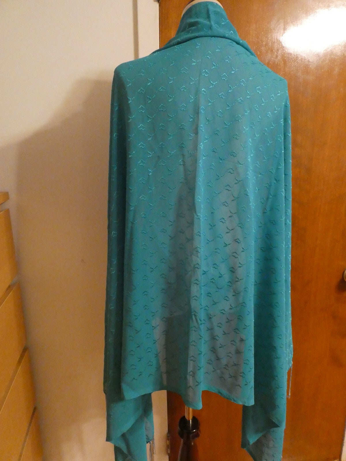 Angel Touch Women's Emerald Gorgeous Scarf/Wrap 68” X 43”