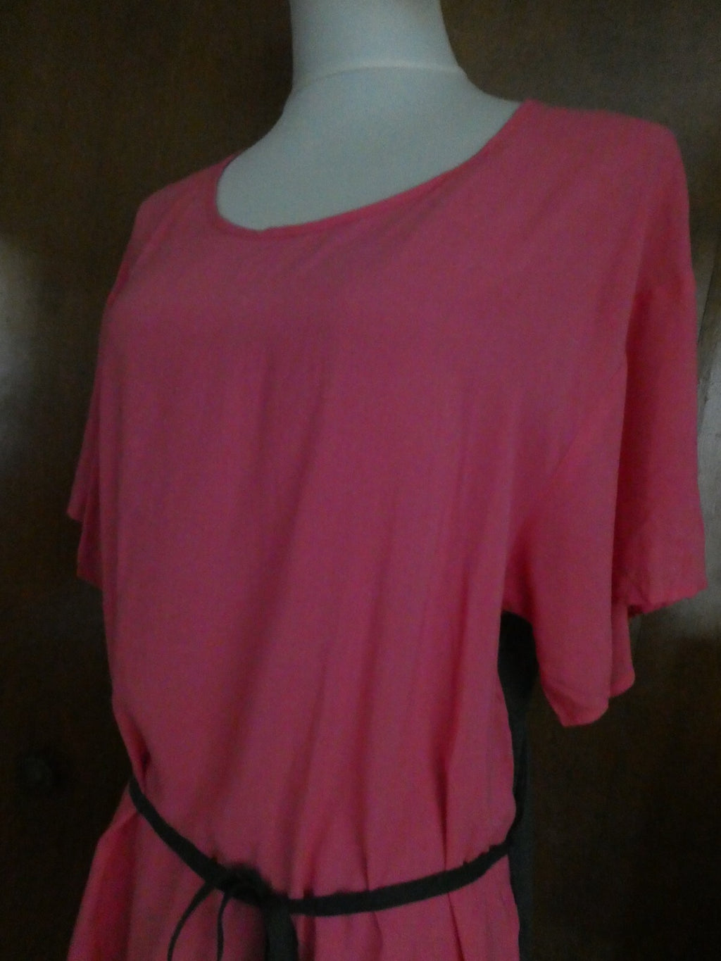 Ella Moss women’s pink/gray stylish soft cotton/modal long top size Medium