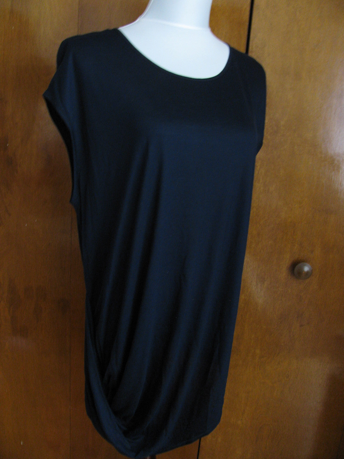 Rachel Roy women sequin black evening top size Xlarge