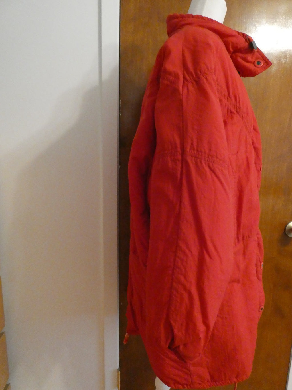 Women’s Royce Winter Coat Red Synthetic Warm Puffer Size 96/170 (US Size M/L)