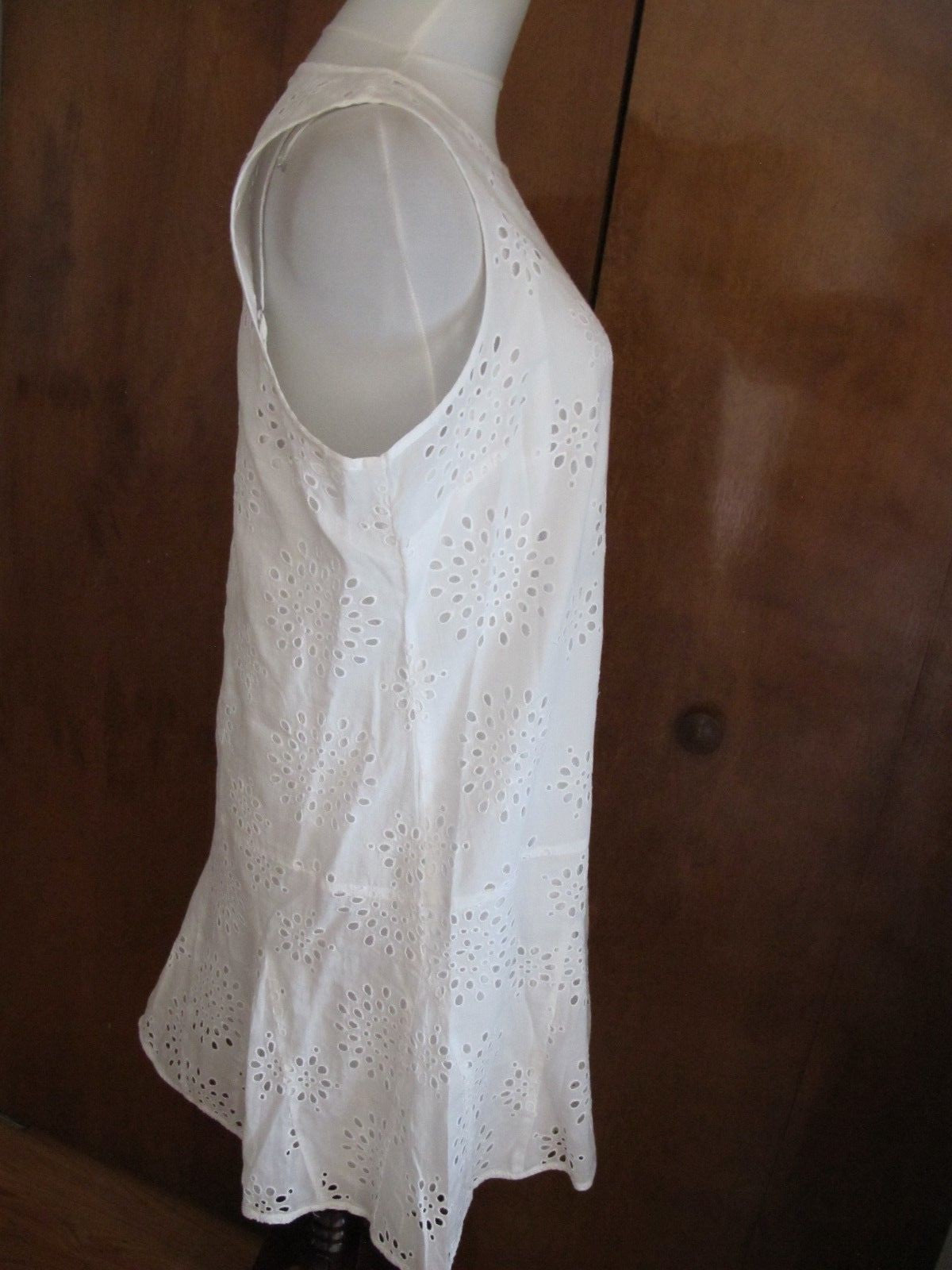 Michael Kors Women's White Lightweight Lined Dress 12 