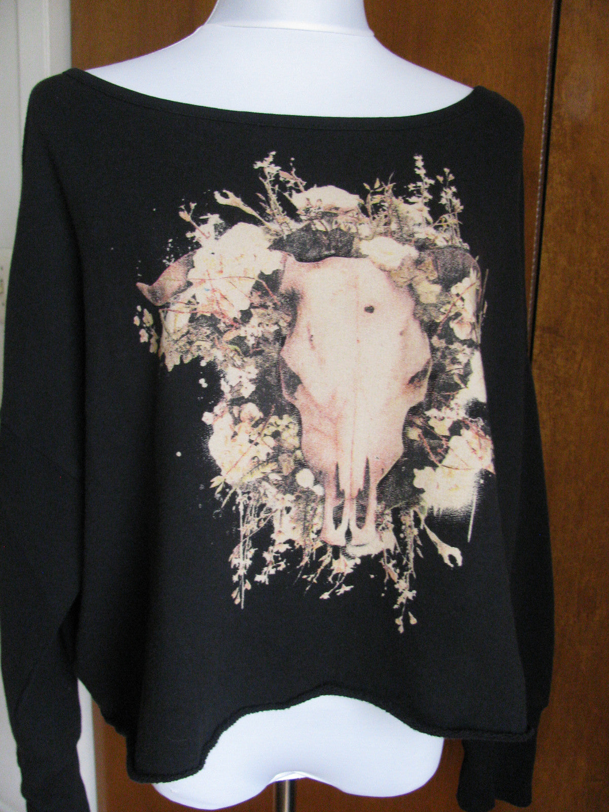 Denim & Supply women’s black cotton pullover 