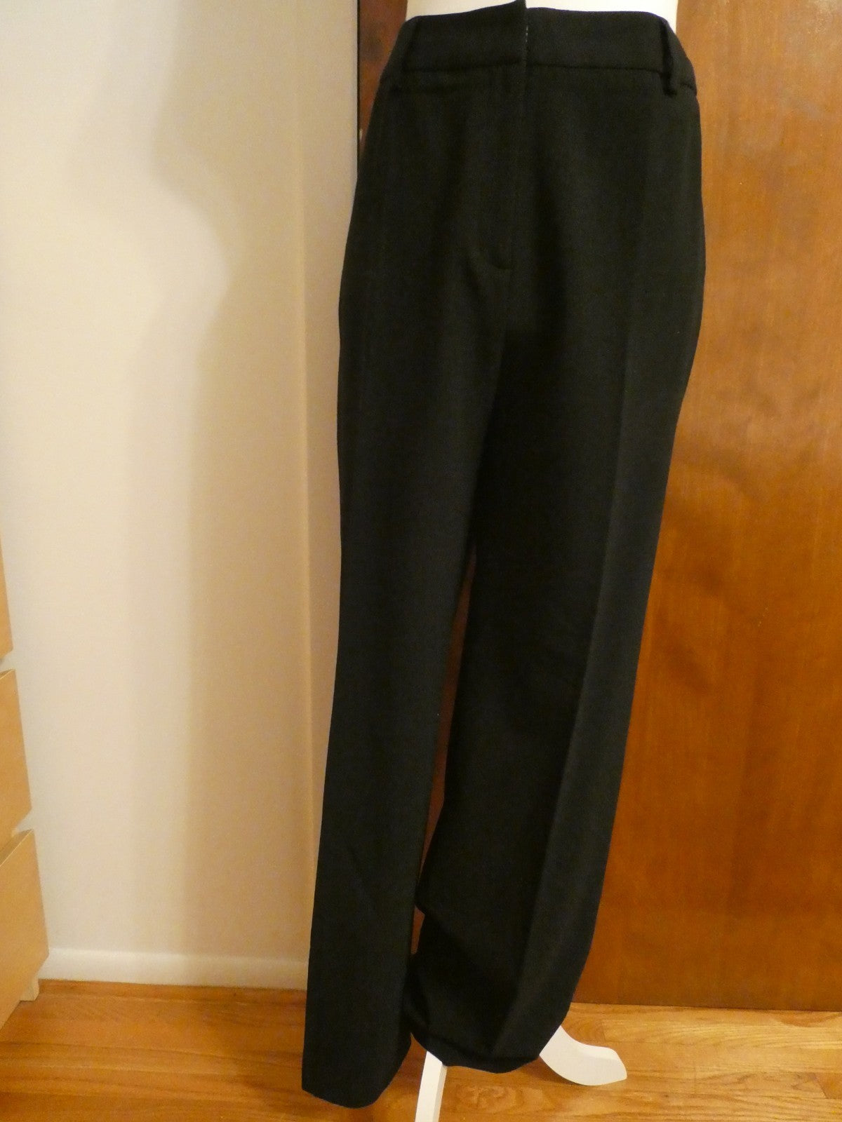 Gloria Vanderbilt Women’s Black Dress Pants Straight Leg Career Size 12